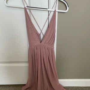 Tobi mauve formal dress